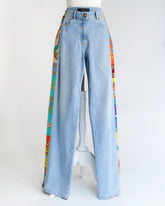 Jeans Versace a gamba larga